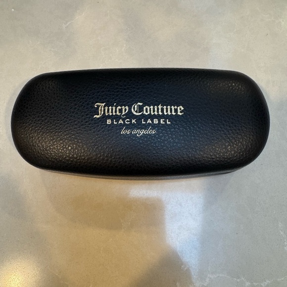 Juicy Couture Accessories - Juicy Couture Black Label Glass Case